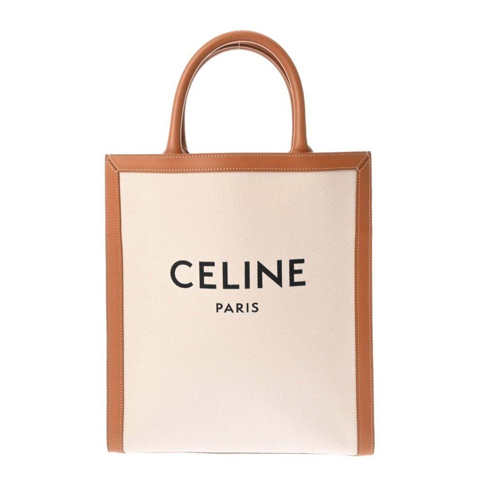 CELINE Celine Small Vertical Cabas 2WAY Natural Tan 192082BNZ.02NT Women's Ca... - Picture 2 of 11